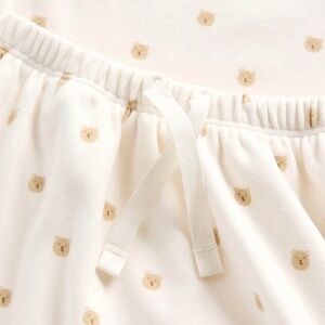 Cozy Baby GAP Bear Print Softspun Outfit Set
